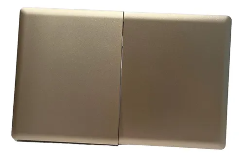 Swiche Doble Zafiro Dorado