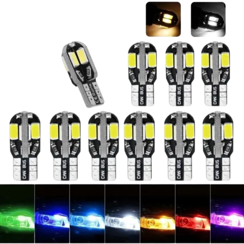 LUCES LED PAR BLANCO COLA PESCADO