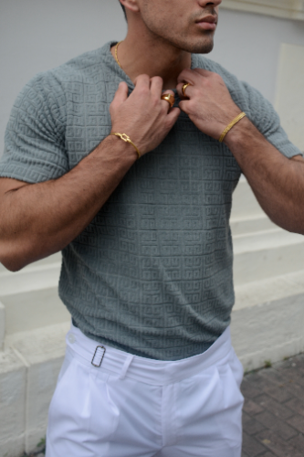 POLO SENCILLO GRIS