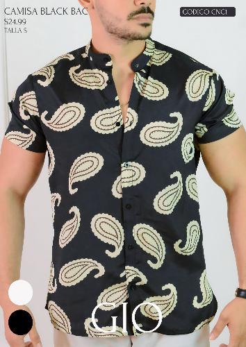 CAMISA BACTER NEGRA