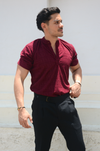 POLO C/B VINOTINTO
