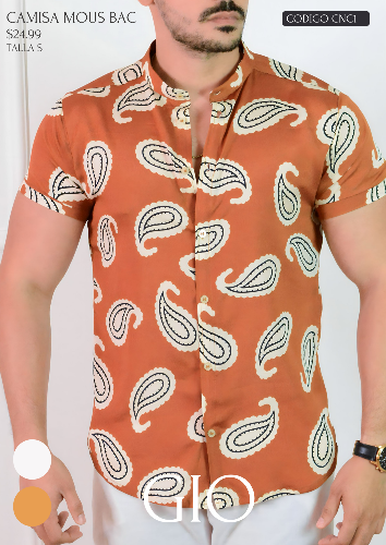 CAMISA BACTER MOSTAZA