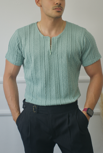 POLO C/C AQUA