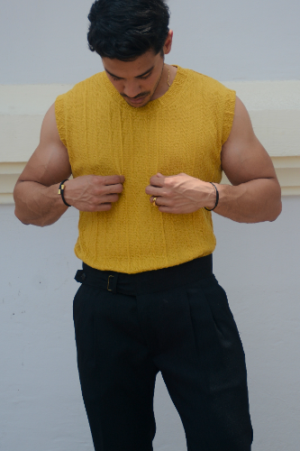 POLO S/M  MOSTAZA
