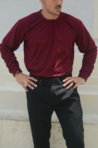 POLO M/L VINOTINTO