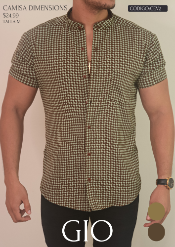 CAMISA ESTAMP/VERDE TALLA S