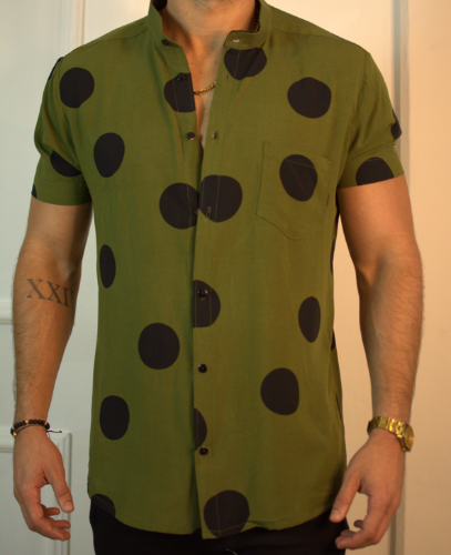 CAMISA VERDE P/NEGROS G