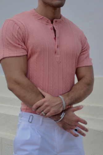 POLO C/B ROSA GUAYABA