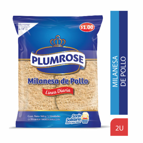 Milanesas Plumrose Linea Diaria
