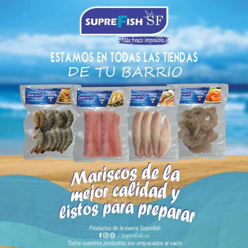 Pescado Tilapia Suprefish 1lb Empacado al Vacío