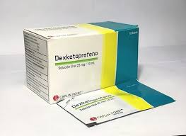 DEXKETOPROFENO CAPLIN 25MG BEBIBLE, CAJA X 10 UNI