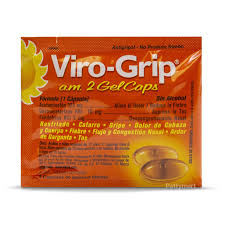 VIRO GRIP GEL DÍA, 1 SOBRE X 2 CÁPSULAS