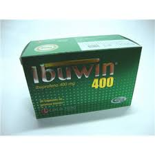 IBUWIN 400 mg, CAJA *50