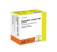FLAMYDOL RETARD (diclo potásico 100mg)  CAJA X 48 CAPSULAS