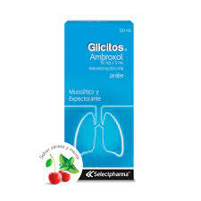 GLICITOS AMBROXOL 15mg/5ml SELETPHARMA JARABE 120ML