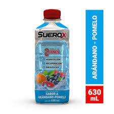 SUEROX MORA AZUL 630 ML UNIDAD
