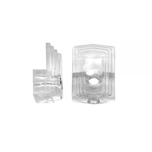 SOPORTE / MANITAS PARA VIDRIO 3MM SIN TORNILLO