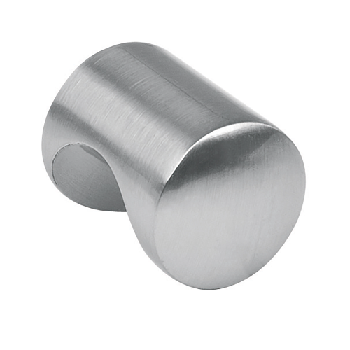 PERILLA / BOTON TIPO SILINDRO NIQUEL SATINADO 9.6CM