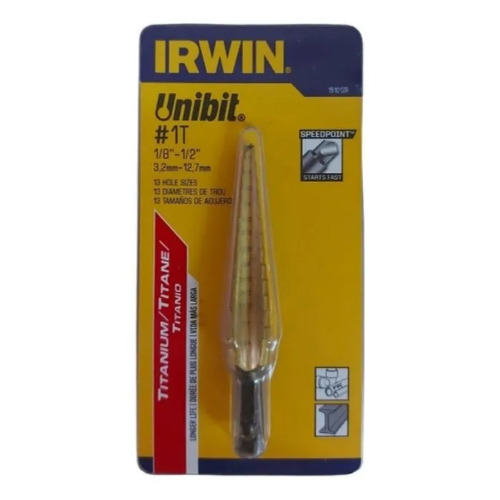 BROCA ESCALONADA 1/8x1/2 HSS IRWIN