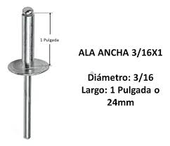 REMACHE 3/16*1 ALA ANCHA