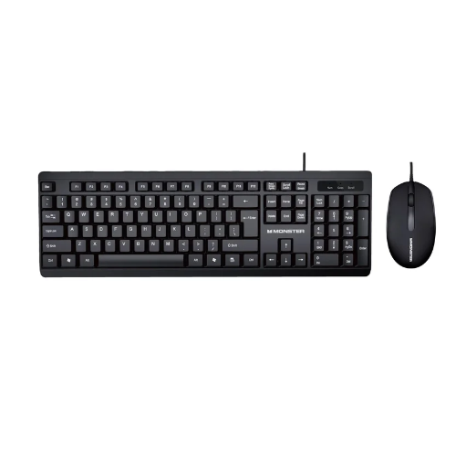 Combo Monster Teclado y Mouse alambrico