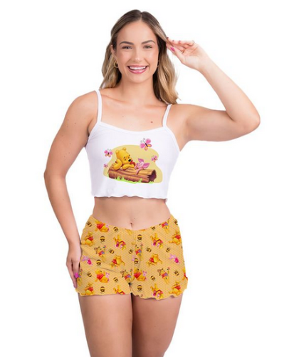Short Doll Ursinho Pooh GG