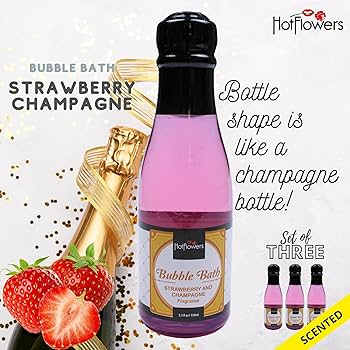 Espuma de Banho Morango e Champanhe - 50ml