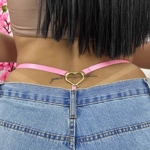 Fio Dental Coraçao Pink