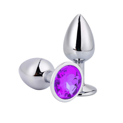 Plug Anal M Roxo