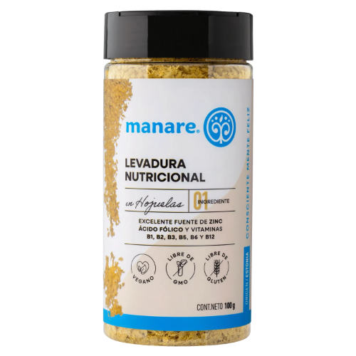 Levadura Nutricional en Hojuelas 100g Manare