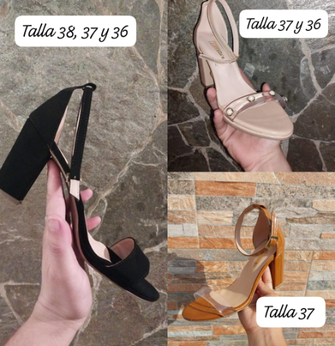 Sandalias altas