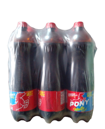 PACA PONY MALTA LITRO Y MEDIO