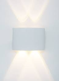 APLIQUE LED 4W BASE BLANCA LUZ CALIDA BAYTER