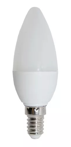 BOMBILLO LED VELA E-14 LUZ BLANCA 3W EXCELITE
