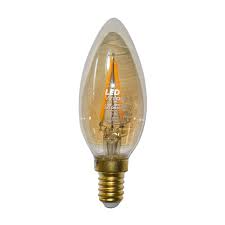 BOMBILLO LED  VELA E14 LUZ CALIDA 3W