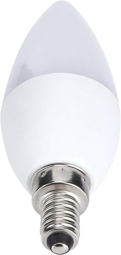 BOMBILLO TIPO VELA 3W E-12 LUZ BLANCA  ESM. EXCELITE