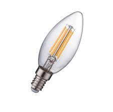 BOMBILLO VELA E12 LUZ CALIDA LED BAYTER