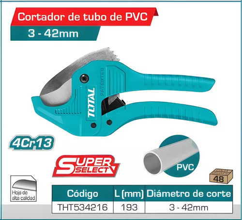 CORTA TUBO PVC TOTAL