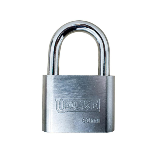 CANDADO 50MM CROMADO PULIDO EN BLISTER UDUKE