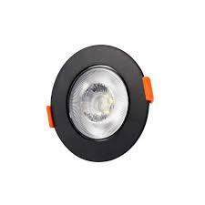 BALA LED 5W BORD NEGRO LUZ BLANCA ZAFIRO