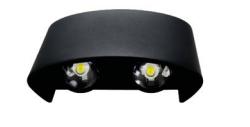 APLIQUE LED UP&DOWN 4W NEGRO