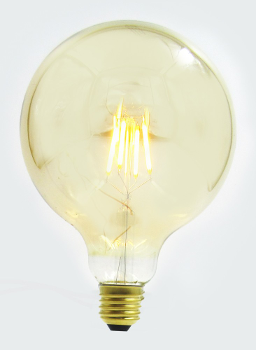BOMBILLO GLOBO ECOLITE VINTAGE 4W LUZ CALIDA E27 VING954W