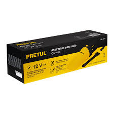 ASPIRADORA PARA AUTO ,DE 12V ,PRETUL