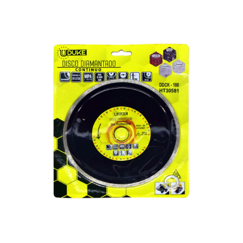 DISCO DIAMANTADO CONTINUO 41/2 UDUKE PROFESIONAL
