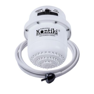 DUCHA ELECTRICA KONTIKI 3 TEMPERATURAS CON MINIDUCHA 110V