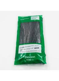 AMARRA NEGRA 20CM 4.5MM DEXSON