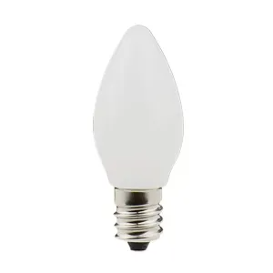 BOMBILLO LED 1W VELA MINI BLANCO C7