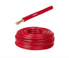 CABLE VEHICULAR 16 ROJO
