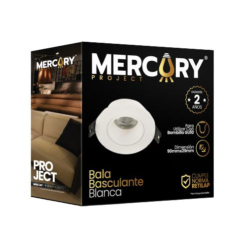 BASE BASCULANTE BLANCA MERCURY