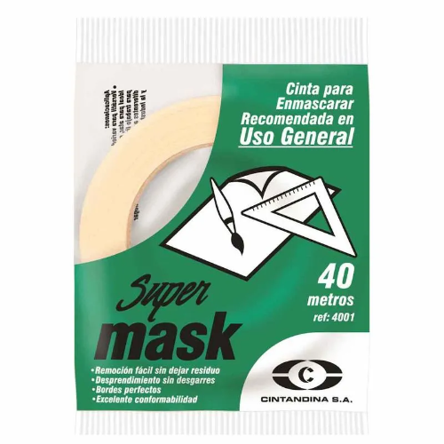 CINTA ENMASCARAR 1" 20 MTS